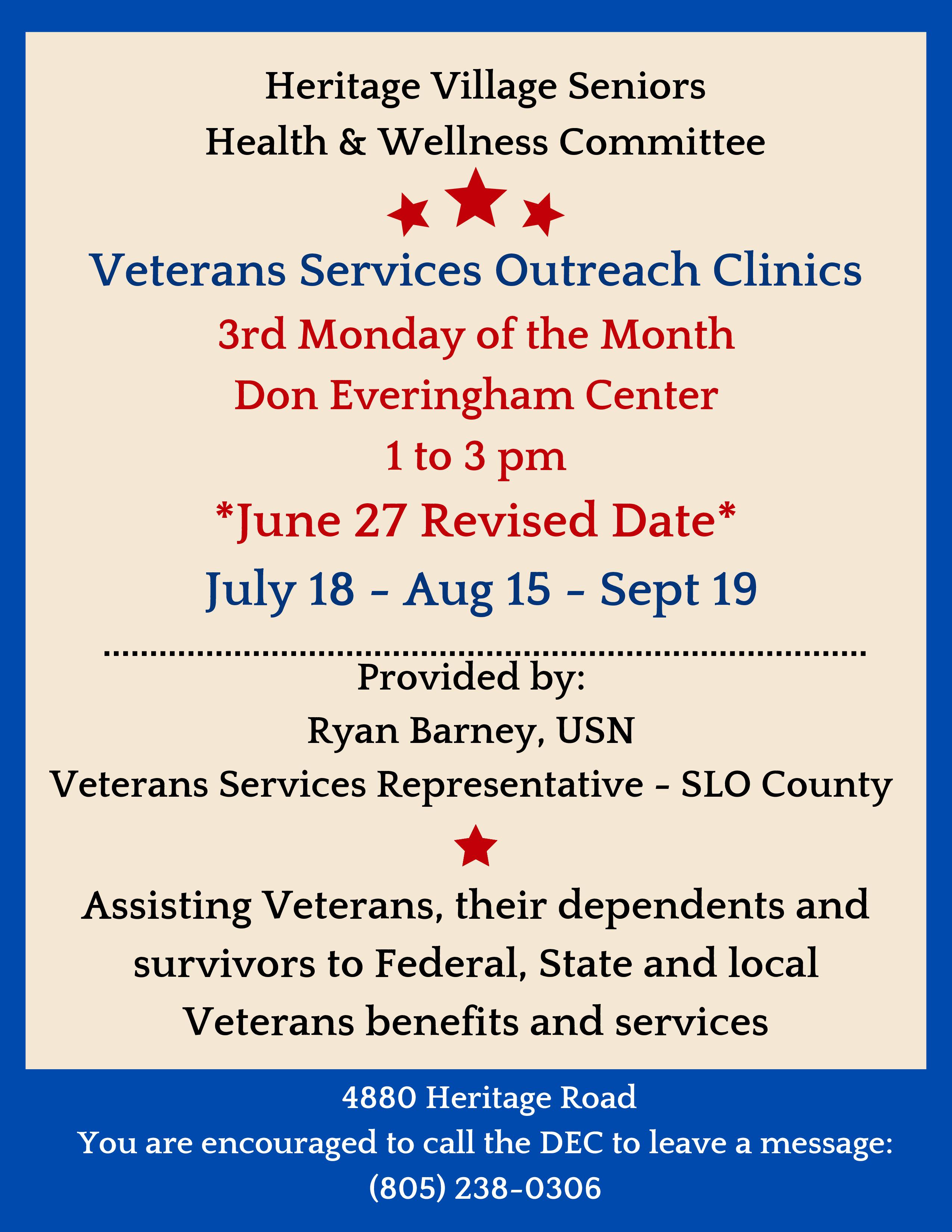 VA Outreach Clinics