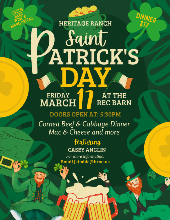 St Patrick's Day Party